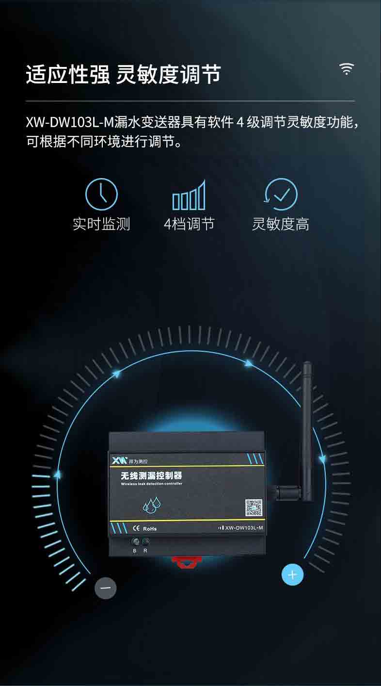 XW-DW103L-M LoRa無線測漏控制器5